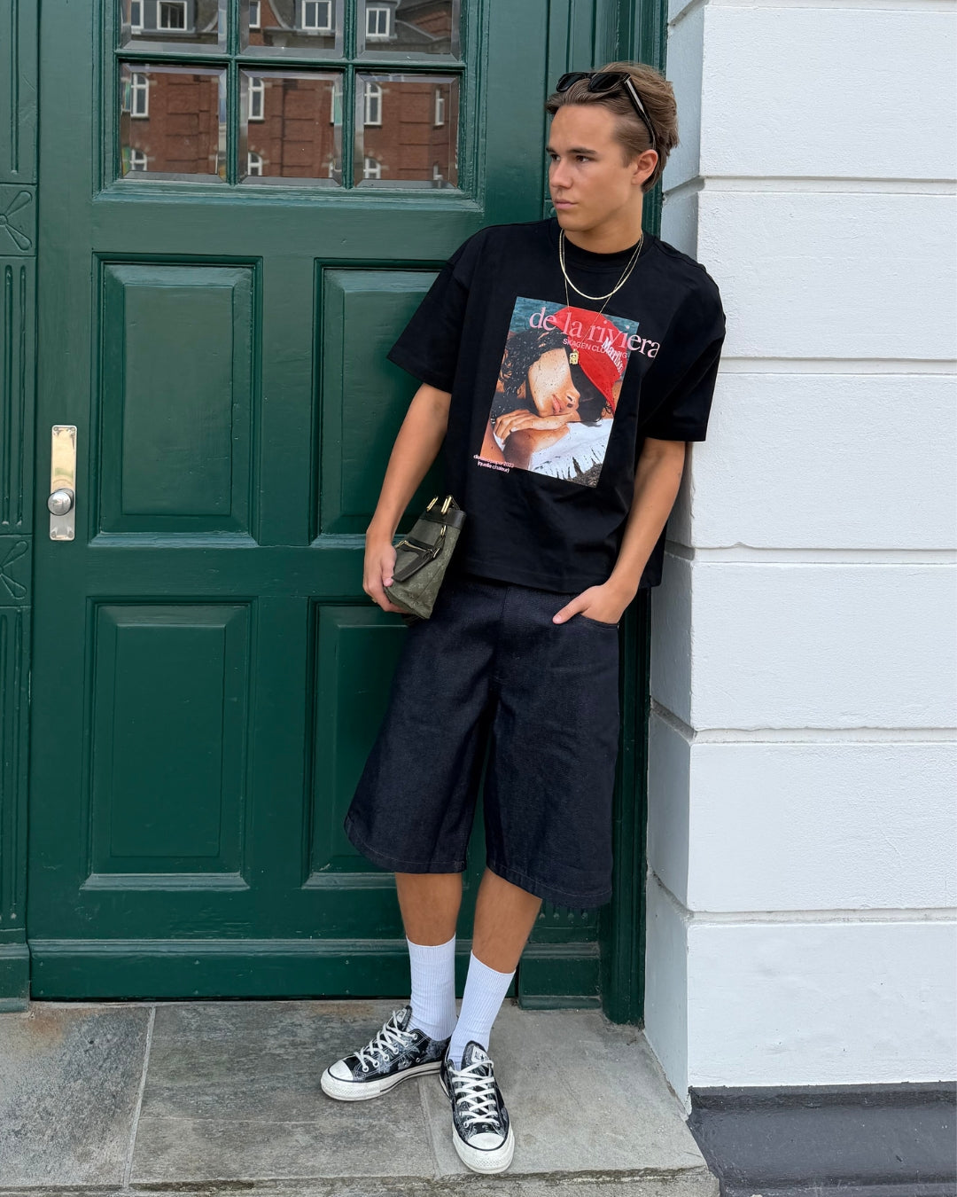 De la Riviera T-shirt Black